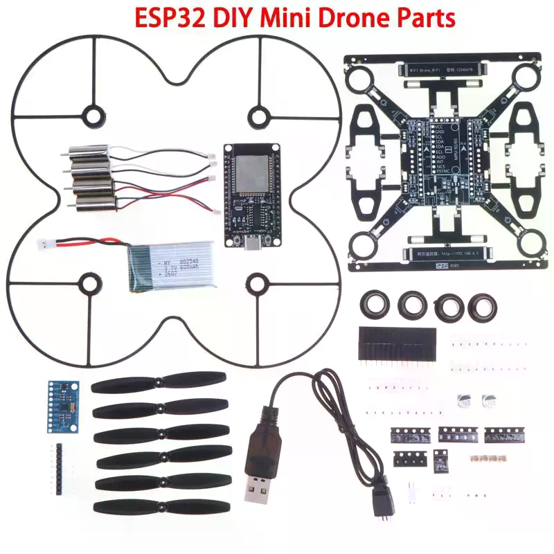 Kit de Mini Dron de Código Abi - Drone Kit Octocopter reseña y precio