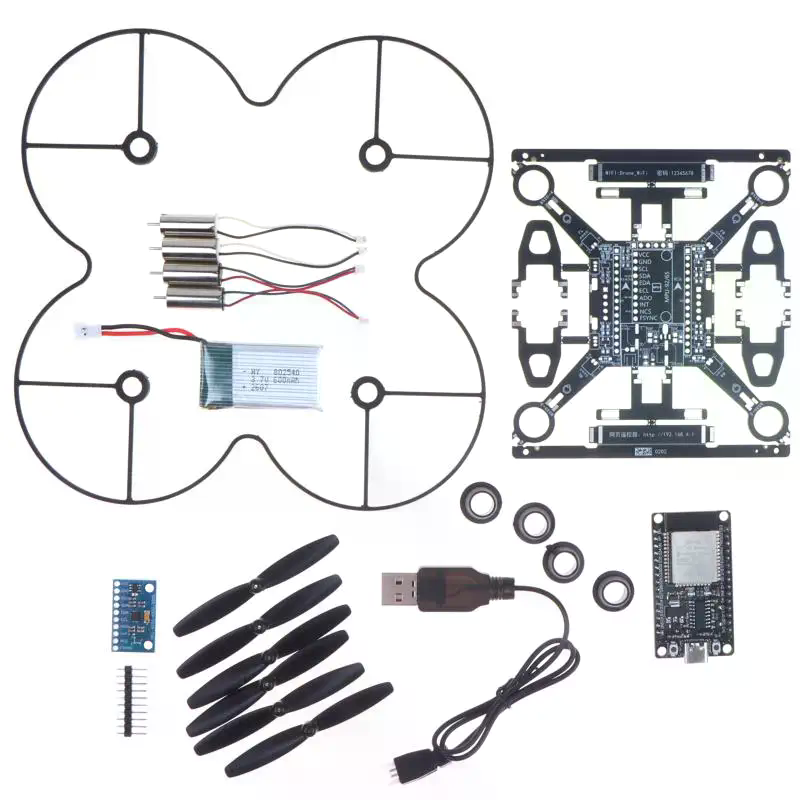 Kit de Mini Dron de Código Abi - Drone Kit Octocopter reseña y precio